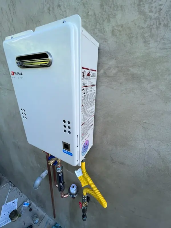 Tankless water heater installation for East Earl homes